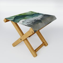 Mountains and Forests Folding Stool