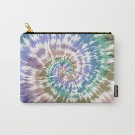 pastel spiral tie dye Carry-All Pouch