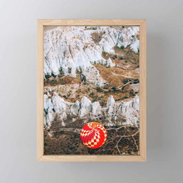 Turkish Delight | Cappadocia, Turkey Framed Mini Art Print