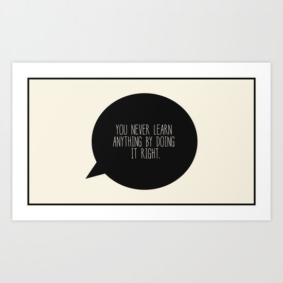 Learning Art Print