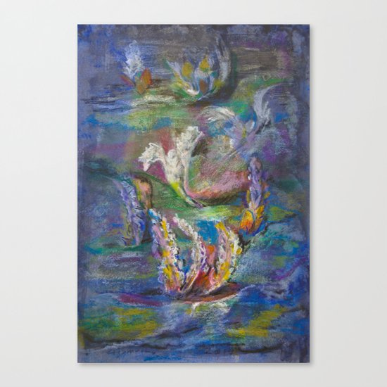 Babylonian Pondlife Canvas Print