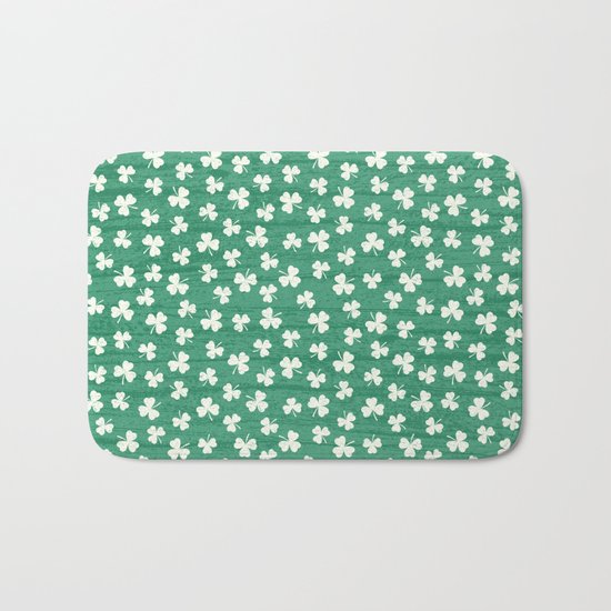 DANCING SHAMROCKS Bath Mat