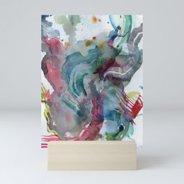 abstract candyclouds N.o 7 Mini Art Print