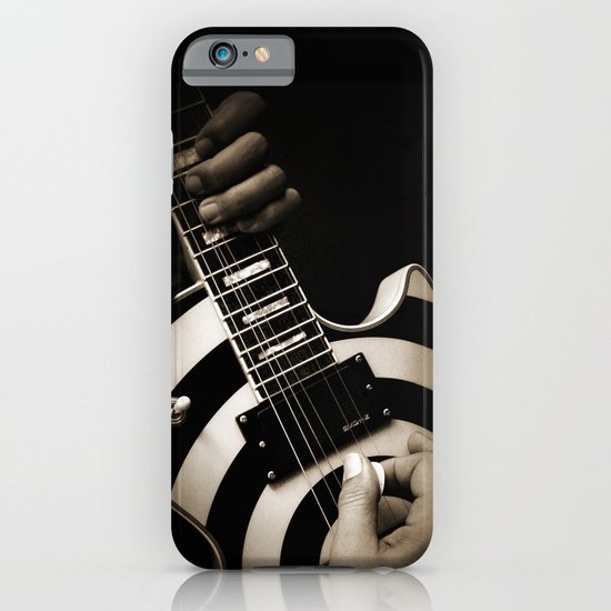 The Guitar Player iPhone & iPod Case