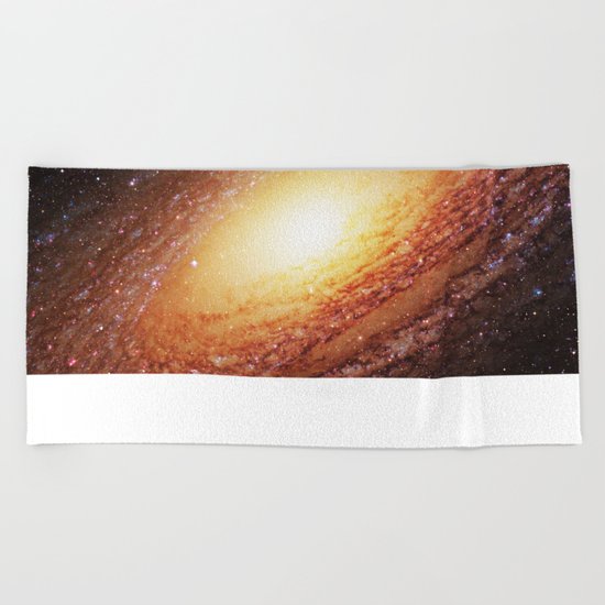 Spiral Galaxy Beach Towel