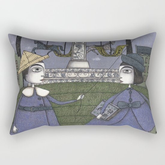 School's Out Rectangular Pillow