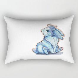 Bunny Fantasy Rectangular Pillow