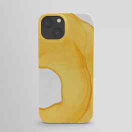 Yellow Ink iPhone Case