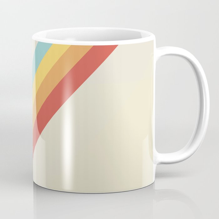 Rainbow Stripe Coffee Mug