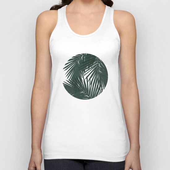 Palms Green Unisex Tank Top