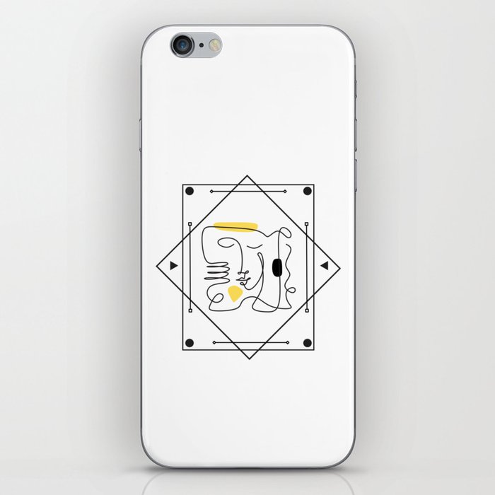 Minimalist Drawing Art iPhone Skin