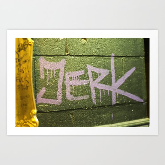 Jerk Art Print