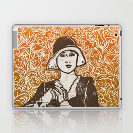 Paris Cafe Orange Laptop Skin