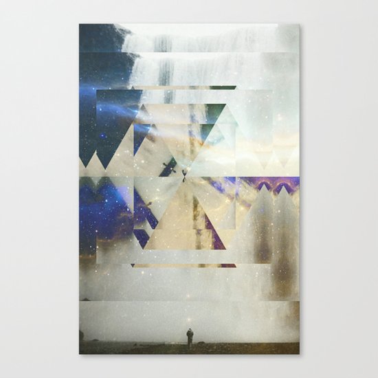 Fractions 01 Canvas Print