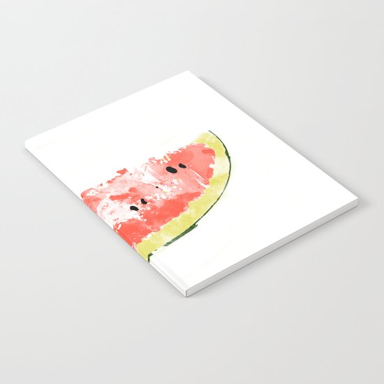 Watermelon Watercolor Notebook