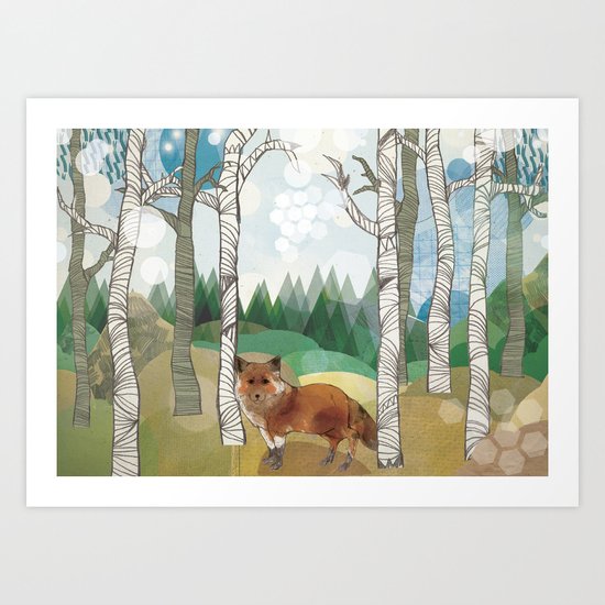 Woodland Art Print