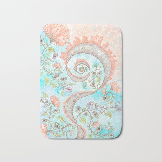 Open Mind Meditation Bath Mat