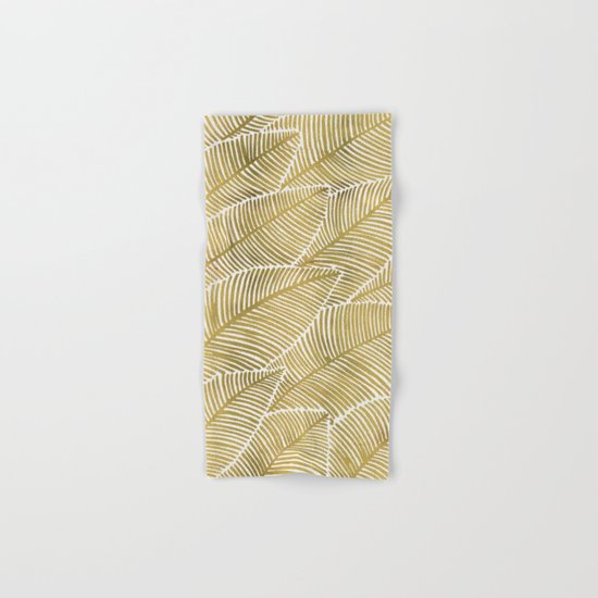 Tropical Gold Hand & Bath Towel