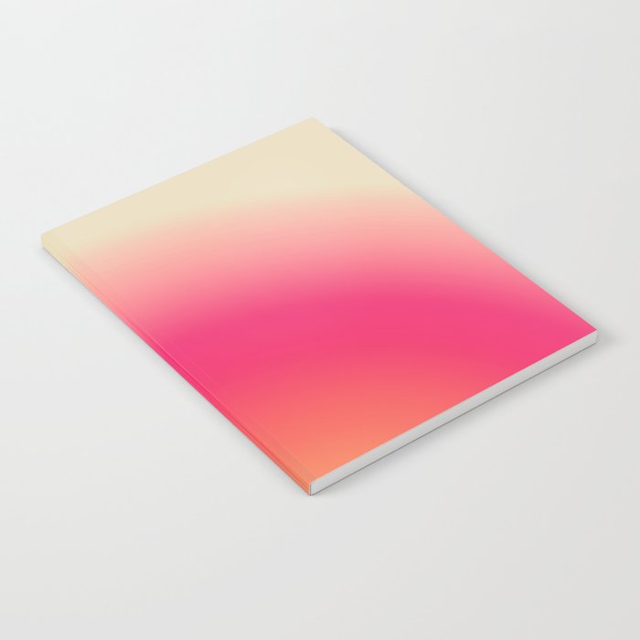 Find Your Fire - Pink Aura Gradient Notebook