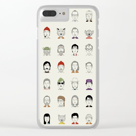 The Characters of W Clear iPhone Case