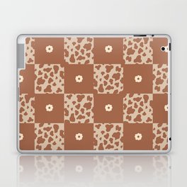 Howdy Checkered Pattern Laptop Skin