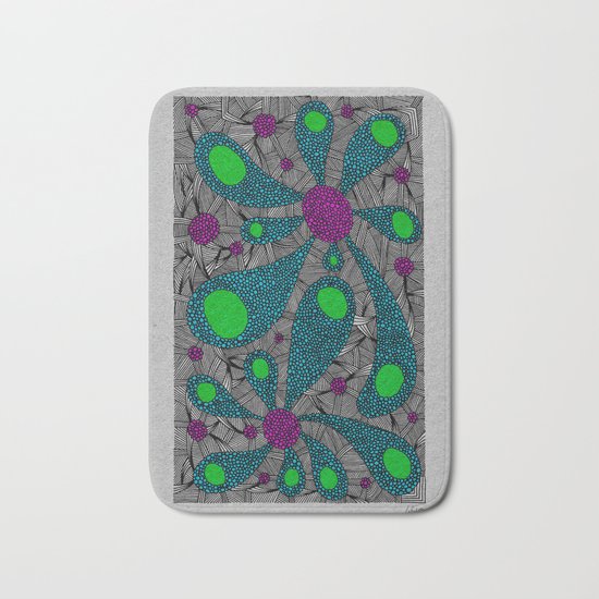 - cosmos_06 - Bath Mat