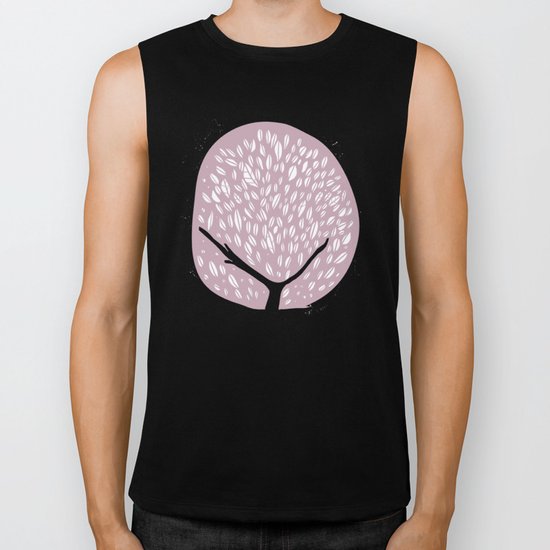 Tree of life - lilac Biker Tank