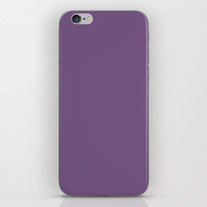 Purple-Gray Eggplant iPhone Skin