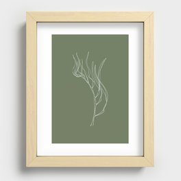 Kelp illustration 2 Recessed Framed Print