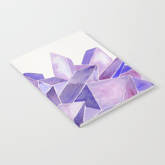 Amethyst Watercolor Notebook