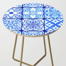 Azulejos tile Side Table