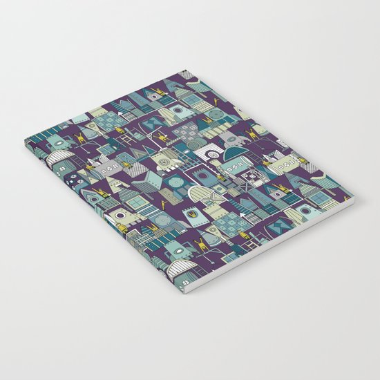 space rocket construction Notebook