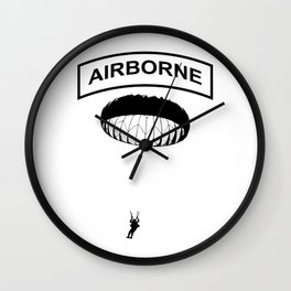 Airborne Jump Paratrooper Wall Clock