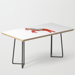 Jumping Swedish painted horse Coffee Table