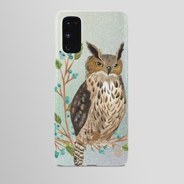 Cedar Berry Owls Android Case