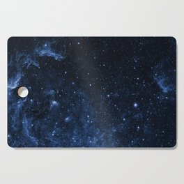 Blue Space Galaxy  Cutting Board