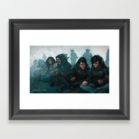 "We are the revolution" Framed Art Print