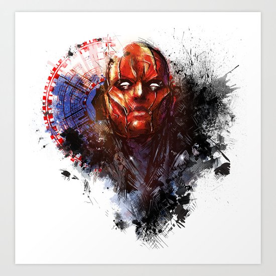 Red Hood Art Print