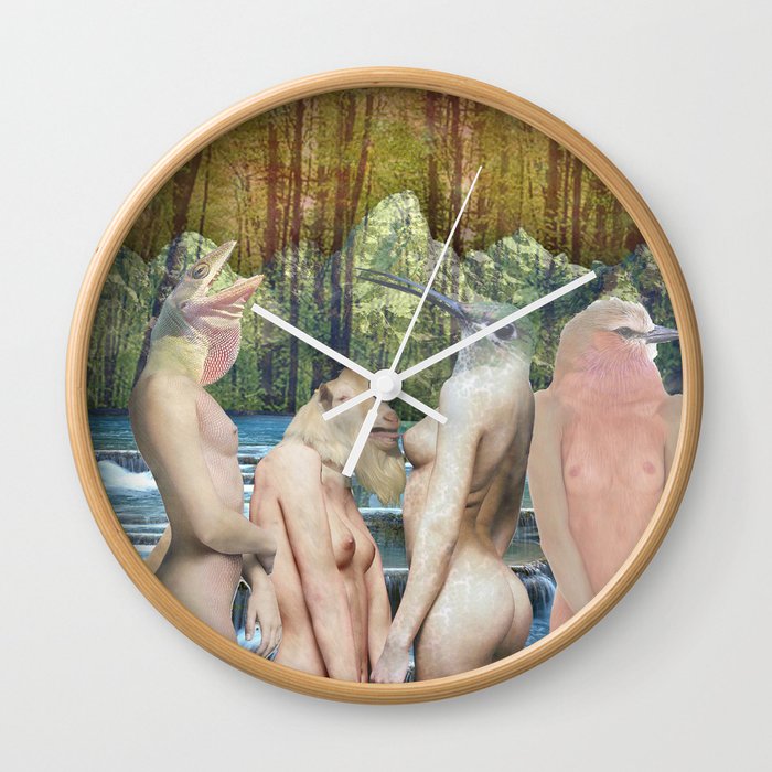 AnimalSkins Wall Clock