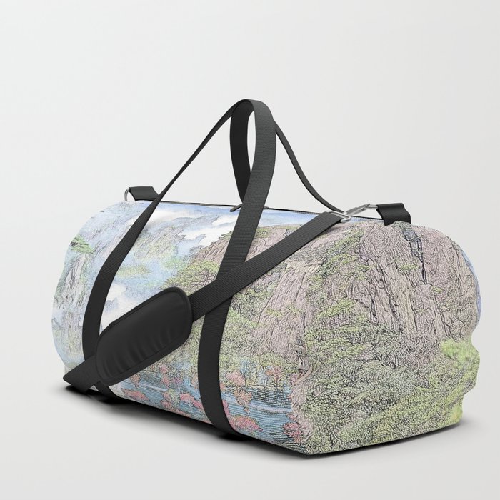 China Mural - Colored Duffle Bag