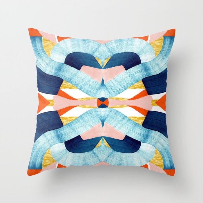 Pattern Design Throw Pillow