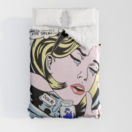 Drowning Alice Duvet Cover