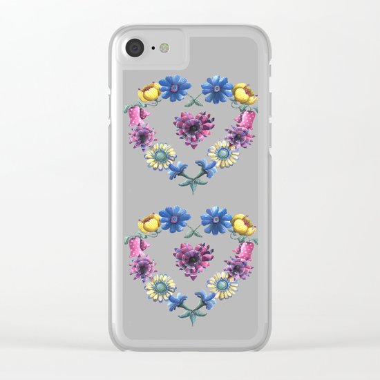 The Heart of It 2 Clear iPhone Case