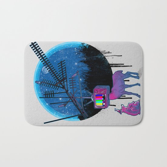 Nature TV Party Bath Mat