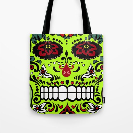 Sugar Skull #7 Tote Bag