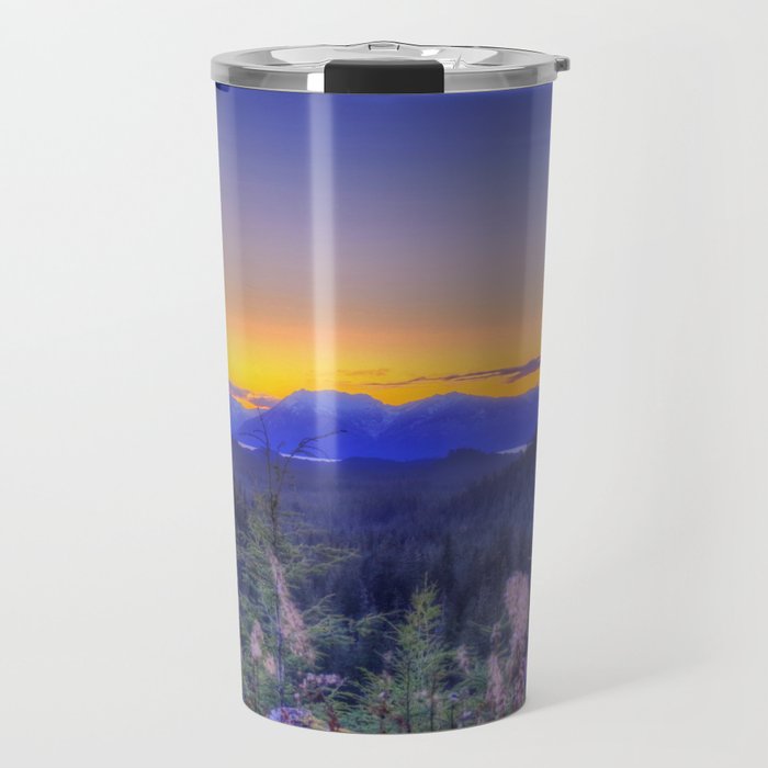 Hoonah Sunset Travel Mug