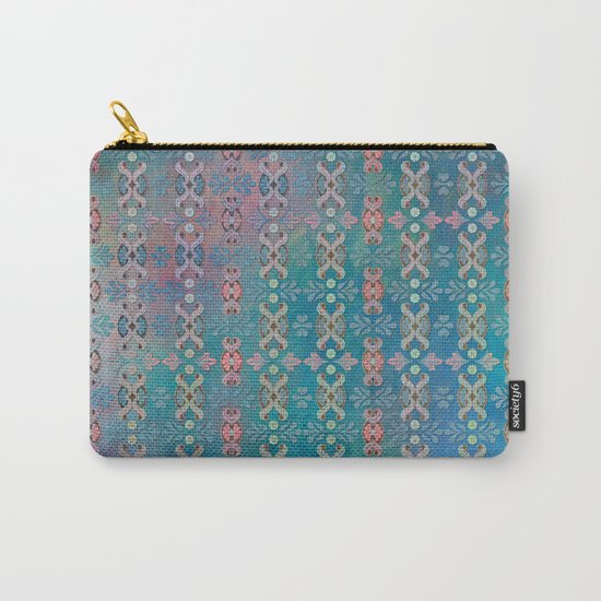 Ornamental Pattern Carry-All Pouch
