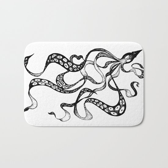 Squid Bath Mat
