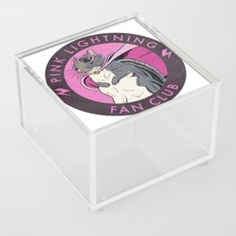Little Thumbelina Girl: Pink Lightning Fan Club Acrylic Box