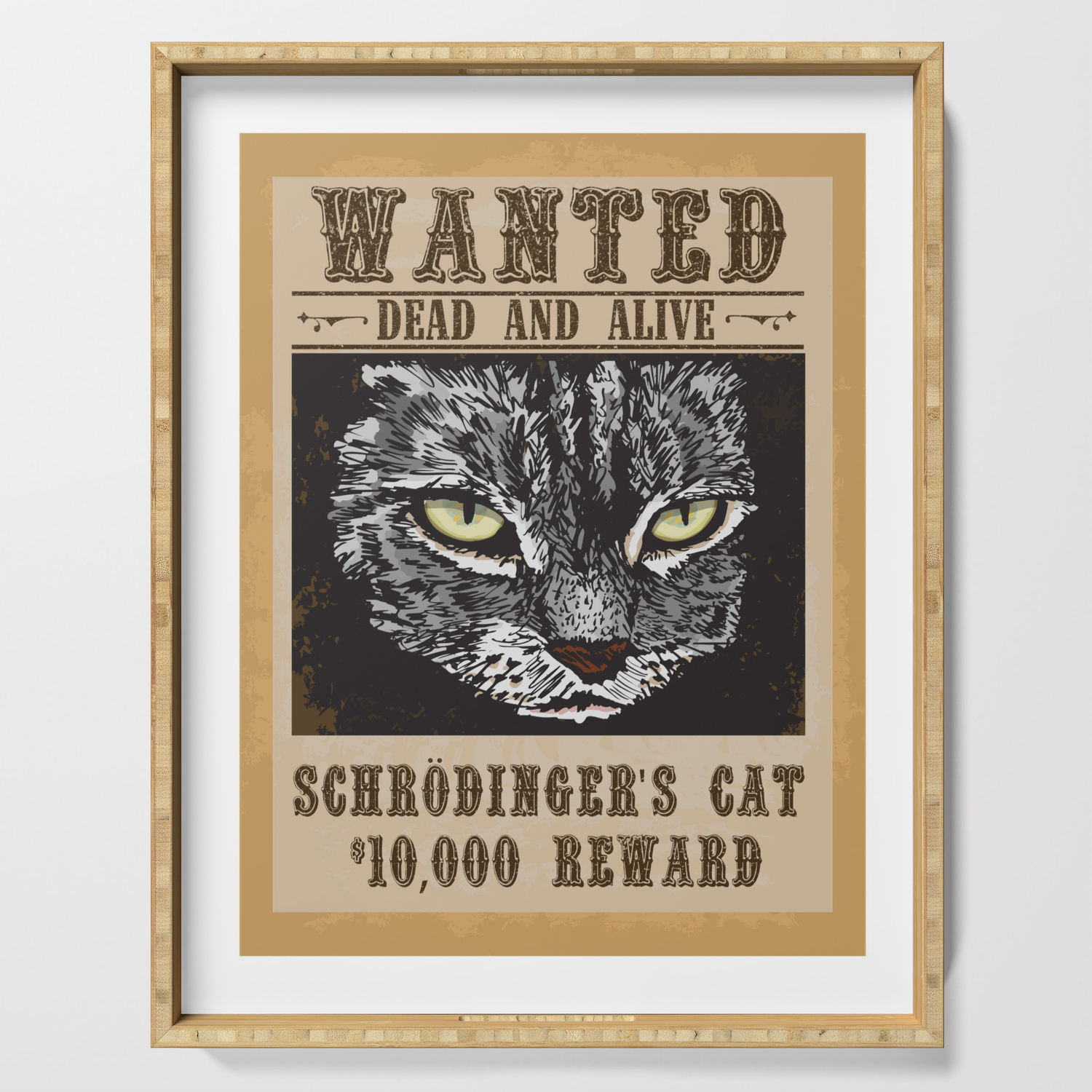 Wanted Dead And Alive Schrodinger S Cat Quantum Mechanic Gift